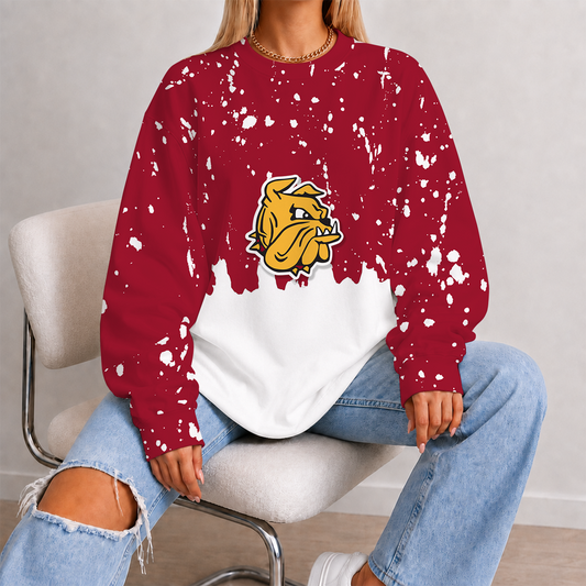 [PUCK DROP DEAL] NEW CUSTOMIZED NCAA MFF10 MDB MINNESOTA DULUTH BULLDOGS UNISEX SWEATSHIRT