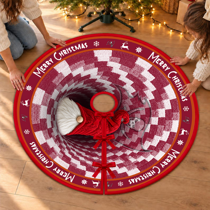 [TOUCHDOWN DEAL] NEW CUSTOMIZED NFL10 TBB THE BUCCANEERS CHRISTMAS TREE SKIRT