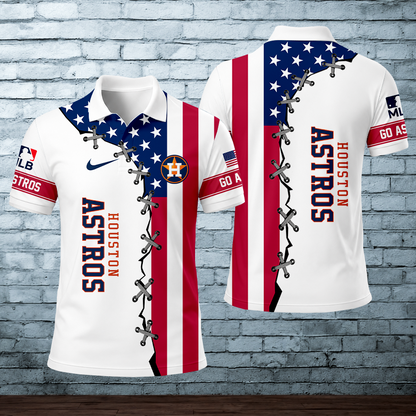[HOMERUN DEAL] NEW CUSTOMIZED MLB10 HAS HOUSTON ASTROS POLO SHIRT