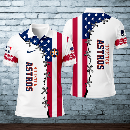 [HOMERUN DEAL] NEW CUSTOMIZED MLB10 HAS HOUSTON ASTROS POLO SHIRT
