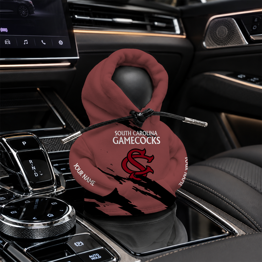 [HOMERUN DEAL] NEW CUSTOMIZED NCAA CWS10 SCG SOUTH CAROLINA GAMECOCKS AUTOMOTIVE HOODIE SHIFT KNOB COVER
