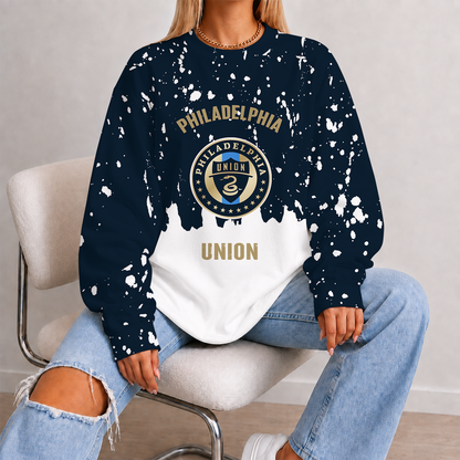 [GOAL DEAL] NEW CUSTOMIZED MLS10 PPF PHILADELPHIA UNION UNISEX SWEATSHIRT