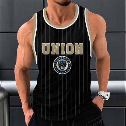 [GOAL DEAL] NEW CUSTOMIZED MLS10 PPF PHILADELPHIA UNION UNISEX TANK TOP