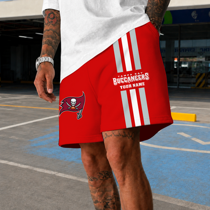 [TOUCHDOWN DEAL] NEW CUSTOMIZED NFL10 TBB TAMPA BAY BUCCANEERS SHORT PANTS