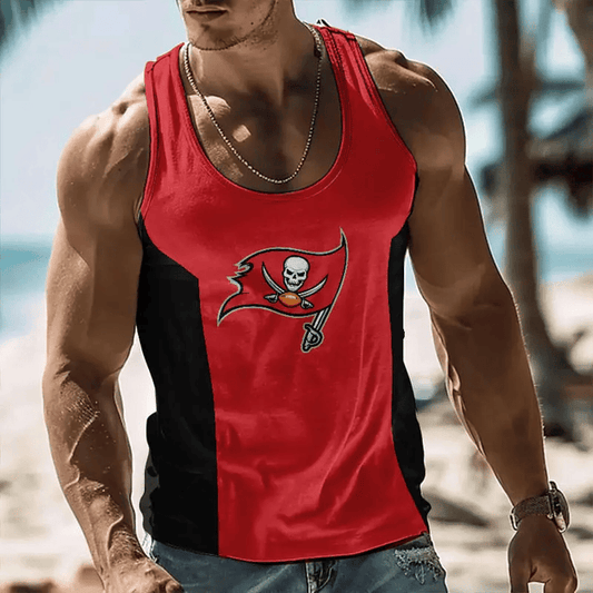 [TOUCHDOWN DEAL] NEW CUSTOMIZED NFL10 TBB TAMPA BAY BUCCANEERS UNISEX TANK TOP