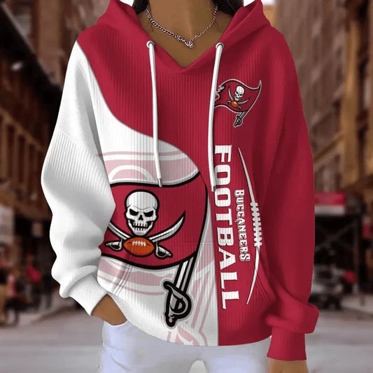 [TOUCHDOWN DEAL] NEW CUSTOMIZED NFL10 TBB TAMPA BAY BUCCANEERS RIBBED HOODIE & SWEATSHIRT