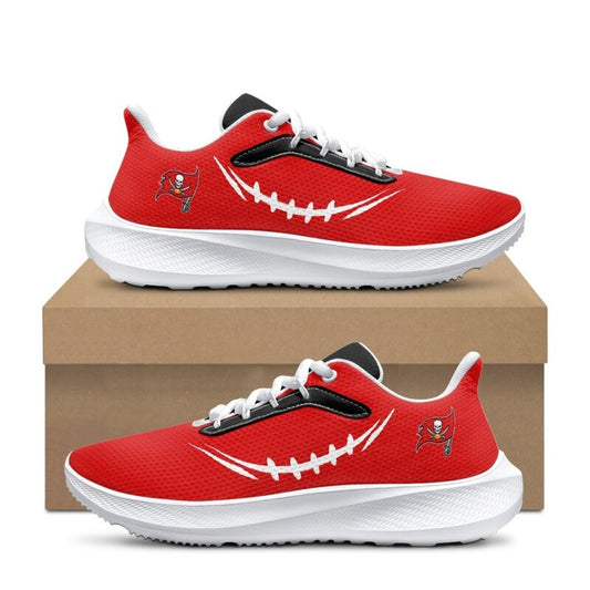 [TOUCHDOWN DEAL] NEW CUSTOMIZED NFL10 TBB TAMPA BAY BUCCANEERS ROAD RUNNING SHOES