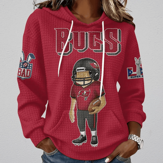[TOUCHDOWN DEAL] NEW CUSTOMIZED NFL10 TBB TAMPA BAY BUCCANEERS UNISEX HOODED SWEATSHIRT