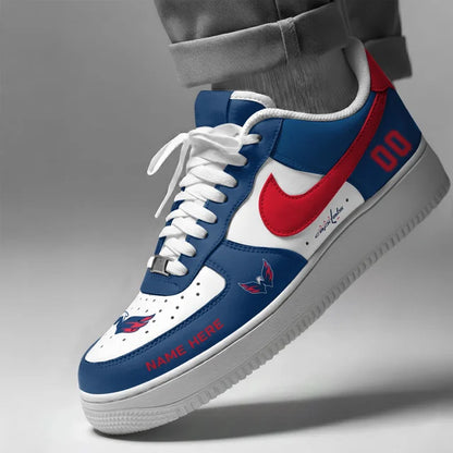 [PUCK DROP DEAL] NEW CUSTOMIZED NHL10 WCP WASHINGTON CAPITALS AF1 SHOES