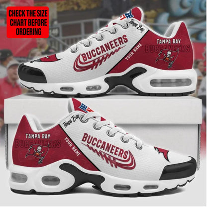 [TOUCHDOWN DEAL] NEW CUSTOMIZED NFL10 TBB TAMPA BAY BUCCANEERS AIR MAX PLUS SNEAKERS