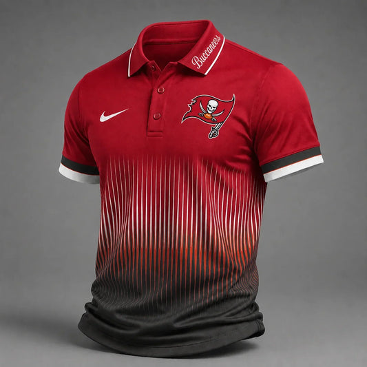 [TOUCHDOWN DEAL] NEW CUSTOMIZED NFL10 TBB TAMPA BAY BUCCANEERS POLO SHIRT