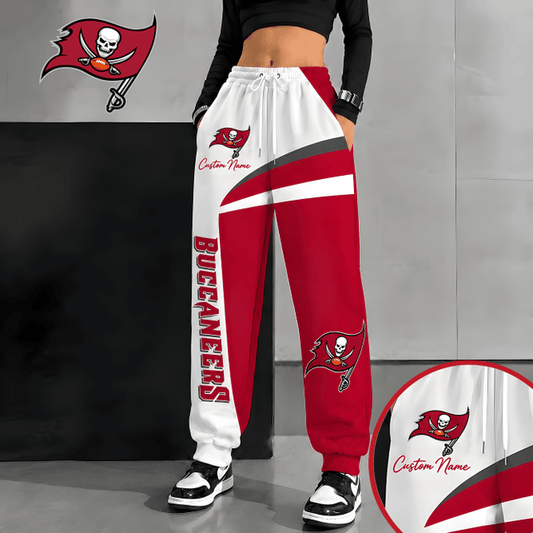 [TOUCHDOWN DEAL] NEW CUSTOMIZED NFL10 TBB TAMPA BAY BUCCANEERS SWEATPANTS