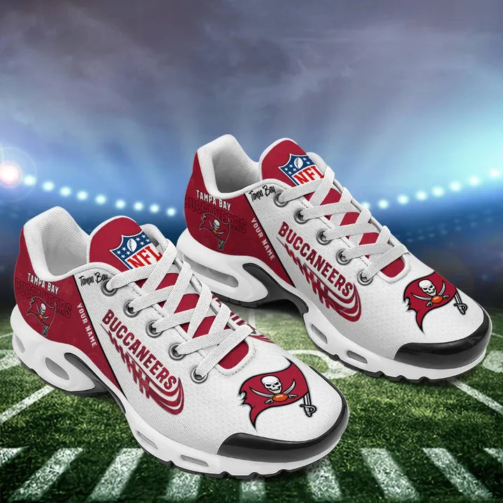 [TOUCHDOWN DEAL] NEW CUSTOMIZED NFL10 TBB TAMPA BAY BUCCANEERS AIR MAX PLUS SNEAKERS