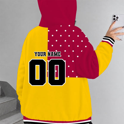 [PUCK DROP DEAL] NEW CUSTOMIZED NCAA MFF11 ASS ARIZONA STATE SUN DEVILS STRAPPY ZIP HOODIE