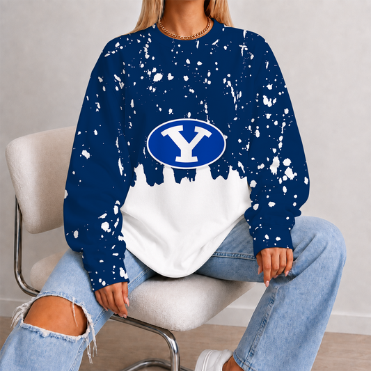 [TOUCHDOWN DEAL] NEW CUSTOMIZED NCAA FBS11 BYU BYU COUGARS UNISEX SWEATSHIRT