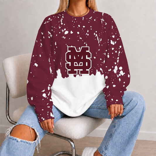 [HOMERUN DEAL] NEW CUSTOMIZED NCAA CWS11 MSB MISSISSIPPI STATE BULLDOGS UNISEX SWEATSHIRT