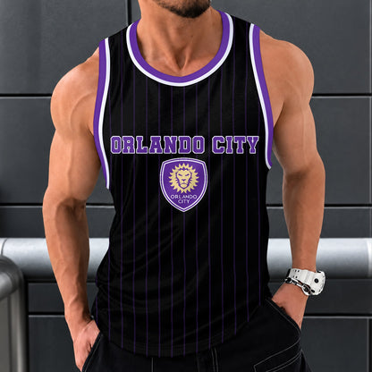 [GOAL DEAL] NEW CUSTOMIZED MLS11 OCS ORLANDO CITY SC UNISEX TANK TOP