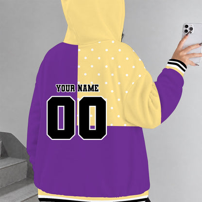 [GOAL DEAL] NEW CUSTOMIZED MLS11 OCS ORLANDO CITY SC ZIP HOODIE