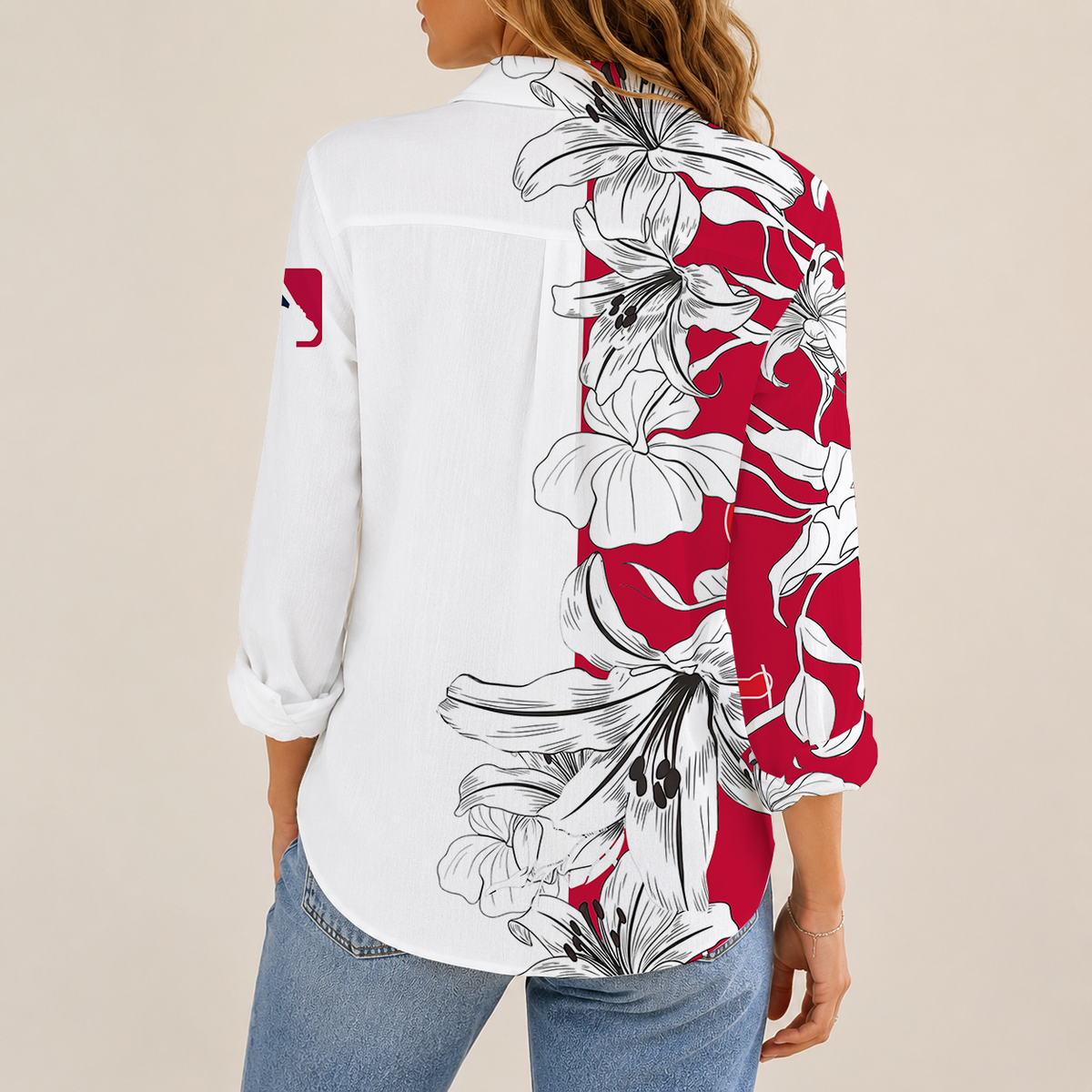 [HOMERUN DEAL] NEW CUSTOMIZED MLB11 PPS PHILADELPHIA PHILLIES WOMEN CASUAL SHIRT