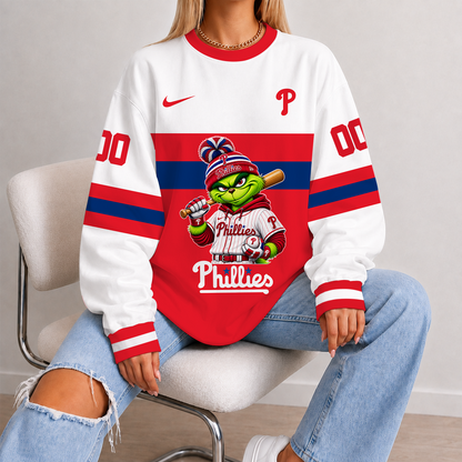 [HOMERUN DEAL] NEW CUSTOMIZED MLB11 PPS PHILADELPHIA PHILLIES UNISEX SWEATSHIRT