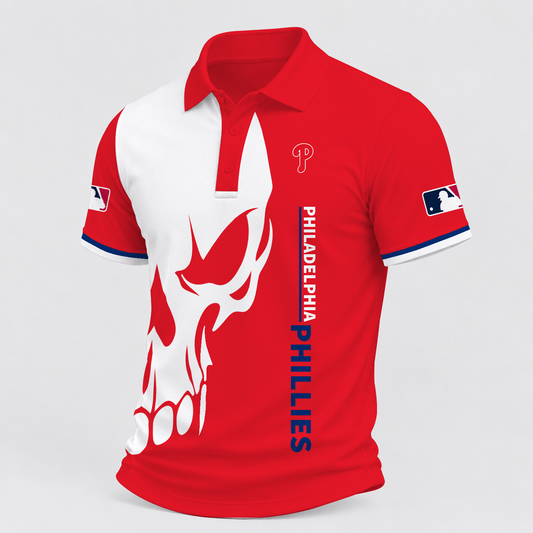 [HOMERUN DEAL] NEW CUSTOMIZED MLB11 PPS PHILADELPHIA PHILLIES POLO SHIRT