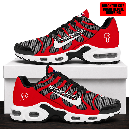 [HOMERUN DEAL] NEW CUSTOMIZED MLB11 PPS PHILADELPHIA PHILLIES AIR MAX PLUS SNEAKERS