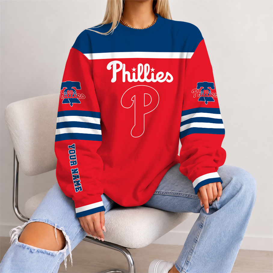 [HOMERUN DEAL] NEW CUSTOMIZED MLB11 PPS PHILADELPHIA PHILLIES UNISEX SWEATSHIRT