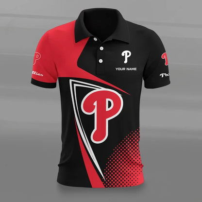 [HOMERUN DEAL] NEW CUSTOMIZED MLB11 PPS PHILADELPHIA PHILLIES POLO SHIRT