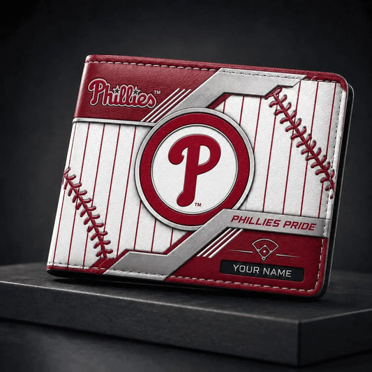 [HOMERUN DEAL] NEW CUSTOMIZED MLB11 PPS PHILADELPHIA PHILLIES LEATHER WALLET