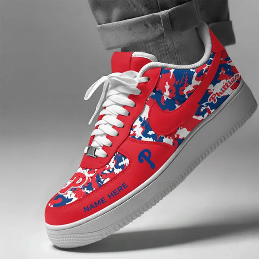 [HOMERUN DEAL] NEW CUSTOMIZED MLB11 PPS PHILADELPHIA PHILLIES AF1 SHOES