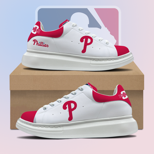 [HOMERUN DEAL] NEW CUSTOMIZED MLB11 PPS PHILADELPHIA PHILLIES MCQUEEN SHOES