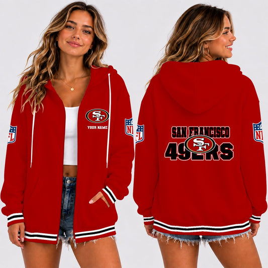 [TOUCHDOWN DEAL] NEW CUSTOMIZED NFL11 SF49 SAN FRANCISCO 49ERS T-SHIRT, HOODIE, ZIP HOODIE