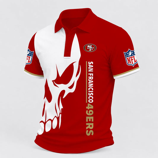 [TOUCHDOWN DEAL] NEW CUSTOMIZED NFL11 SF49 SAN FRANCISCO 49ERS POLO SHIRT
