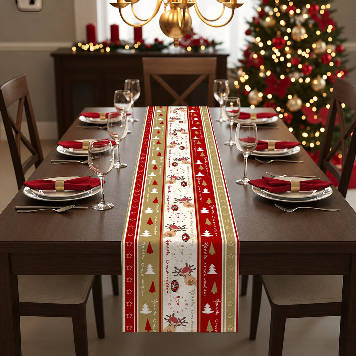 [TOUCHDOWN DEAL] NEW CUSTOMIZED NFL11 SF49 SAN FRANCISCO 49ERS TABLE RUNNER