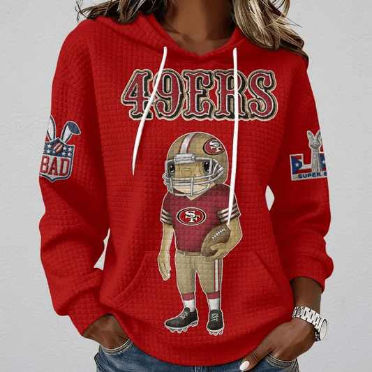 [TOUCHDOWN DEAL] NEW CUSTOMIZED NFL11 SF49 SAN FRANCISCO 49ERS UNISEX HOODED SWEATSHIRT