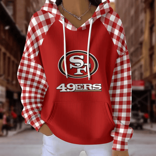 [TOUCHDOWN DEAL] NEW CUSTOMIZED NFL11 SF49 SAN FRANCISCO 49ERS RIBBED HOODIE & SWEATSHIRT