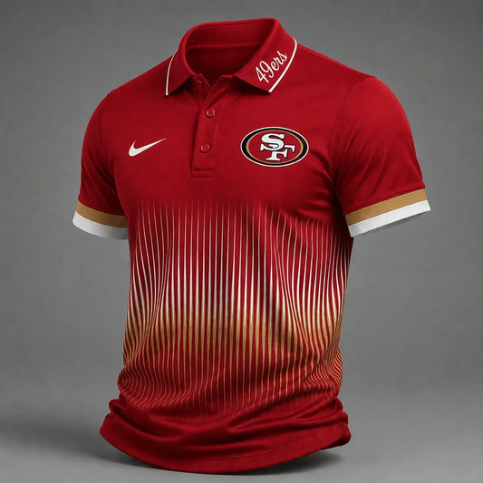 [TOUCHDOWN DEAL] NEW CUSTOMIZED NFL11 SF49 SAN FRANCISCO 49ERS POLO SHIRT