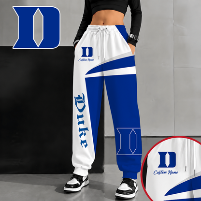 [SLAM DUNK DEAL] NEW CUSTOMIZED NCAA MAM12 DLD DUKE BLUE DEVILS SWEATPANTS