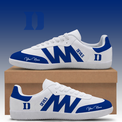 [SLAM DUNK DEAL] NEW CUSTOMIZED NCAA MAM12 DLD DUKE BLUE DEVILS CLASSIC SNEAKERS