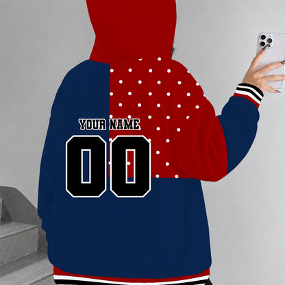[HOOPS SPECIAL] NEW CUSTOMIZED NCAA CFH12 LIF LIBERTY FLAMES STRAPPY ZIP HOODIE