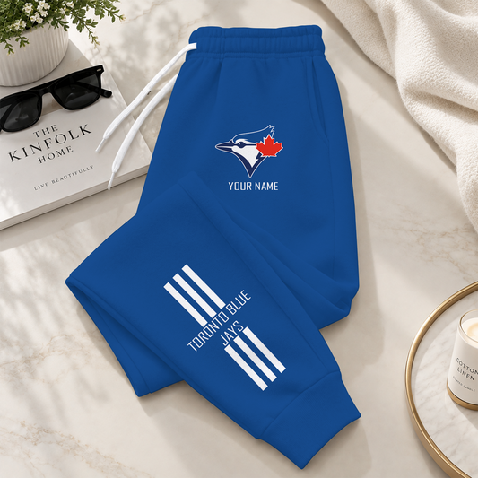 [HOMERUN DEAL] NEW CUSTOMIZED MLB12 TBJ TORONTO BLUE JAYS SWEATPANTS
