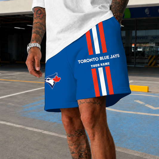 [HOMERUN DEAL] NEW PREMIUM MLB12 TBJ TORONTO BLUE JAYS SHORT PANTS