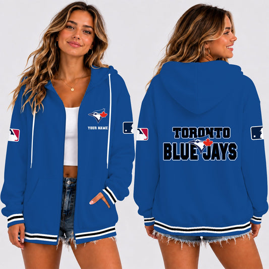 [HOMERUN DEAL] NEW CUSTOMIZED MLB12 TBJ THE BLUE JAYS T-SHIRT, HOODIE & ZIP HOODIE