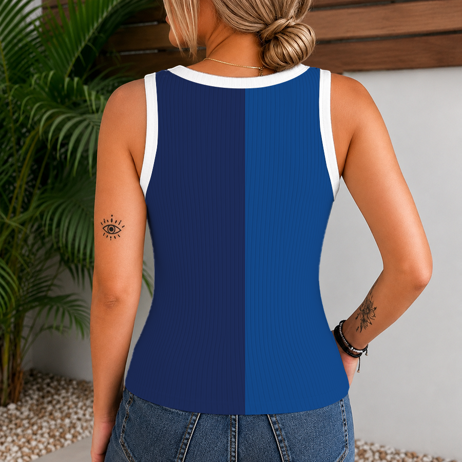 [HOMERUN DEAL] NEW CUSTOMIZED MLB12 TBJ TORONTO BLUE JAYS WOMEN'S V-NECK TANK TOP
