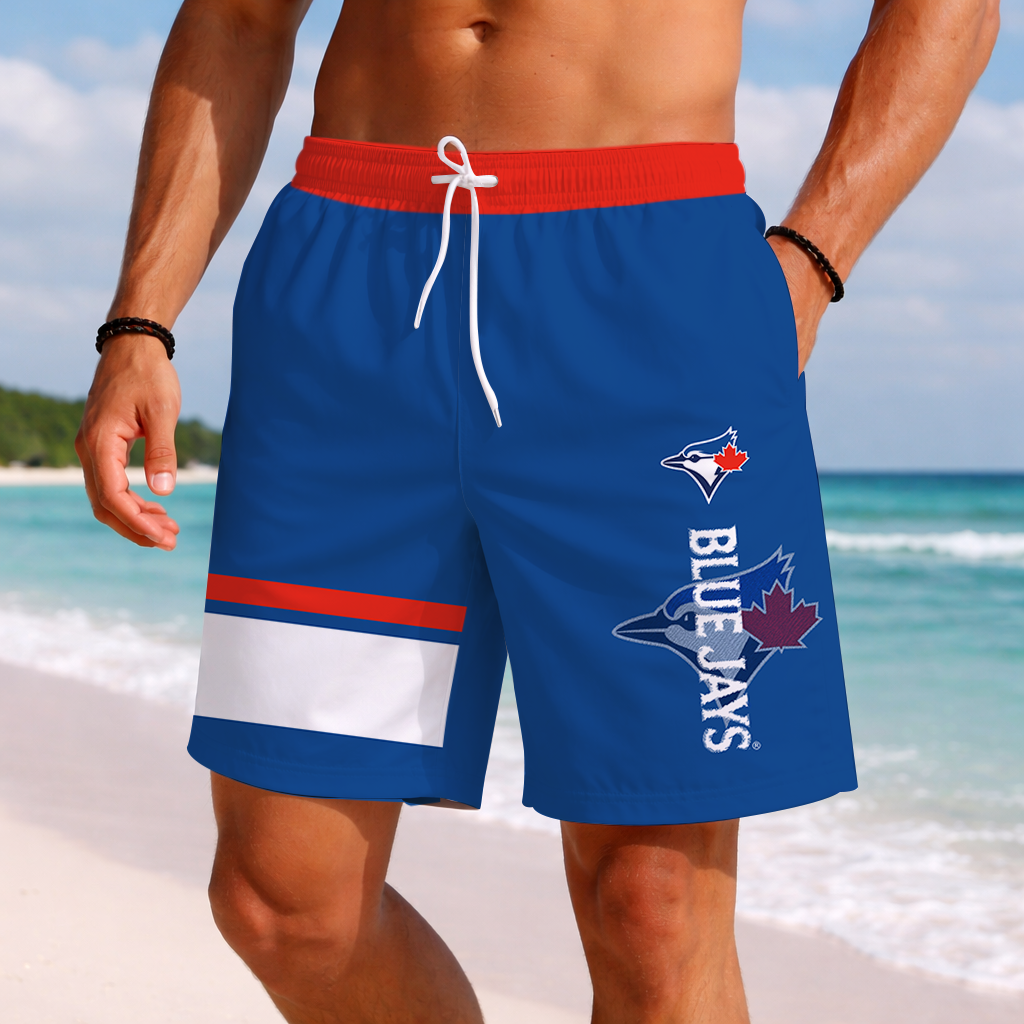 [HOMERUN DEAL] NEW PREMIUM MLB12 TBJ TORONTO BLUE JAYS BASEBALL SHORT PANTS