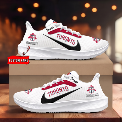 [GOAL DEAL] NEW CUSTOMIZED MLS12 TRT TORONTO FC ROAD RUNNING SHOES