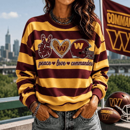 [TOUCHDOWN DEAL] NEW CUSTOMIZED NFL12 WTC WASHINGTON COMMANDERS UNISEX SWEATSHIRT