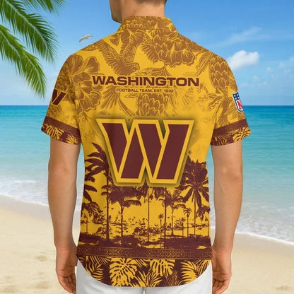 [SPECIAL OFFER] NEW CUSTOMIZED NFL12 WTC WASHINGTON COMMANDERS UNISEX HAWAIIAN SHIRT