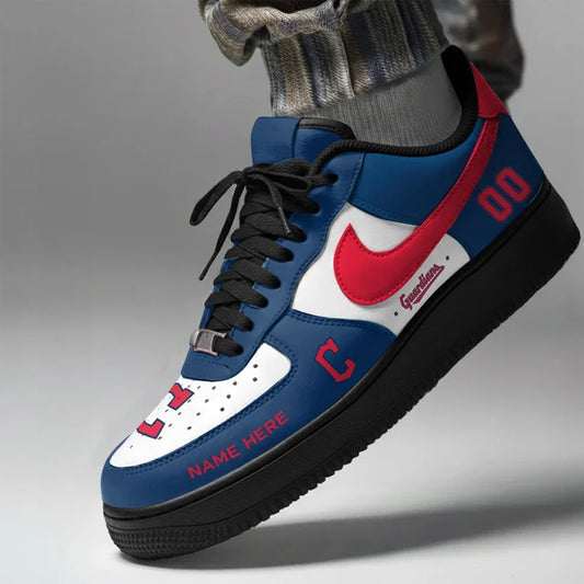 [HOMERUN DEAL] NEW CUSTOMIZED MLB13 CGS CLEVELAND GUARDIANS AF1 SHOES