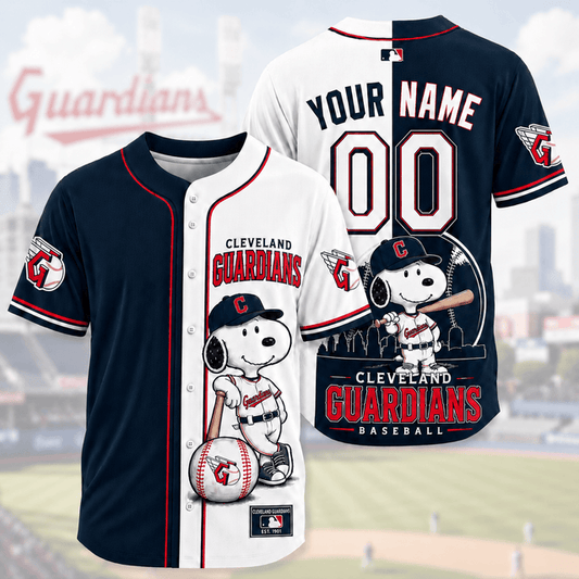 [HOMERUN DEAL] NEW CUSTOMIZED MLB13 CGS CLEVELAND GUARDIANS BASEBALL JERSEY